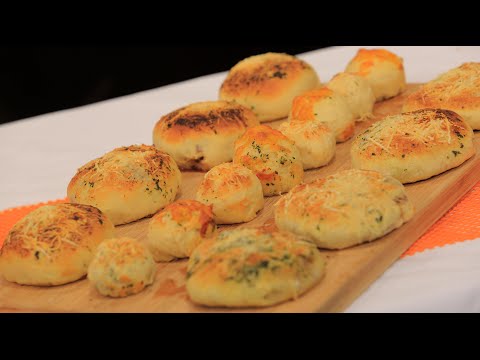 طريقة عمل خبز محشي بالبرغر