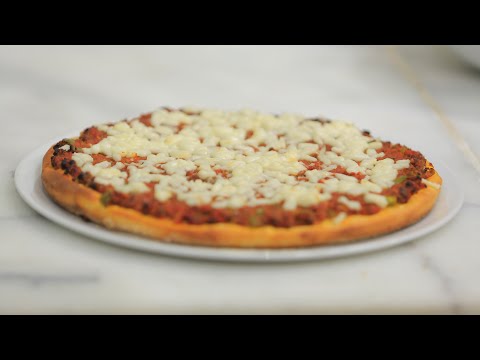 طريقة عمل بيتزا باللبن الرايب