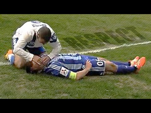 بالفيديو  10 مشاهد كروية تستحق الاحترام