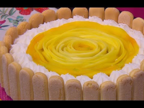 شاهد طريقة عمل تورتة موس مانجو