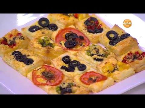 طريقة عمل ميني بيتزا بالباف باستري