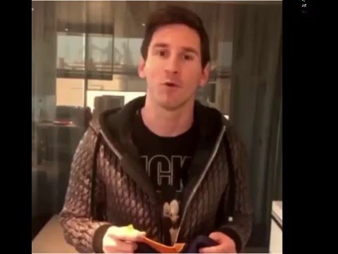 بالفيديو ميسي يهنيء نجم السلة الأميركي عبر “إنستغرام” ويهديه قميصه