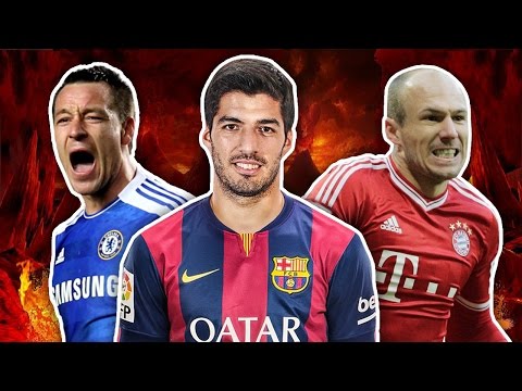 بالفيديو 10 نجوم كرة قدم تكرههم الجماهير