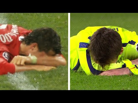 ضربات جزاء ميسي وكرستيانو الفاشلة على مدار مسيرتهم الكروية