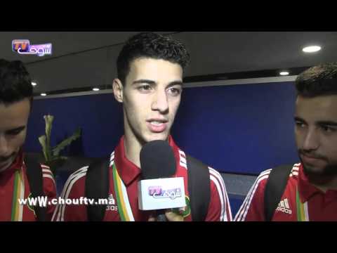 كواليس وصول بعثة المنتخب الوطني لكرة القدم داخل القاعة إلى المغرب