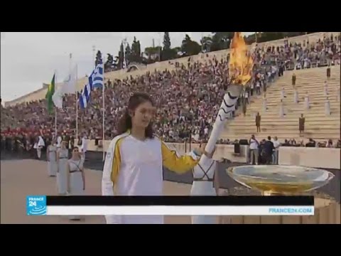 شاهد الشعلة تبدأ رحلتها إلى ريو دي جانيرو