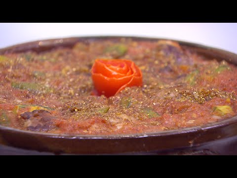 بالفيديو طريقة عمل بامية باللحمة