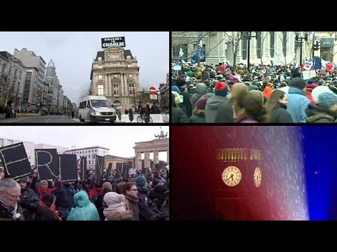 مظاهرات تضامنيَّة مع فرنسا في مدن العالم