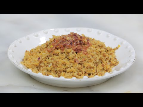 طريقة عمل مجدرة أرز وبرغل