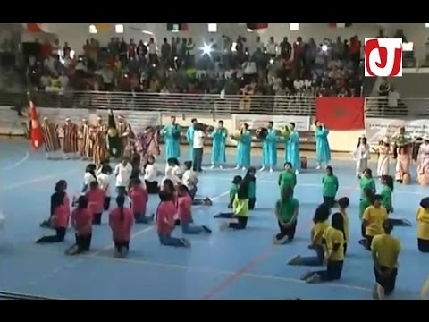 بالفيديو حفل افتتاح البطولة الافريقية للأندية الفائزة بالكأس في كرة اليد